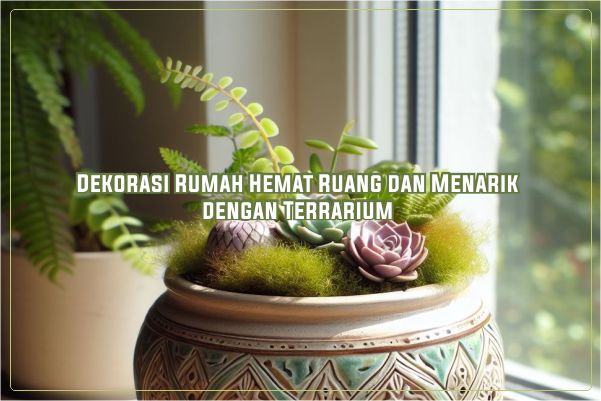 Terrarium Dekorasi Rumah Hemat Ruang