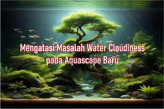 Air Keruh pada Aquascape