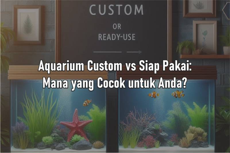 Aquarium Custom vs Siap Pakai: Mana yang Cocok untuk Anda?