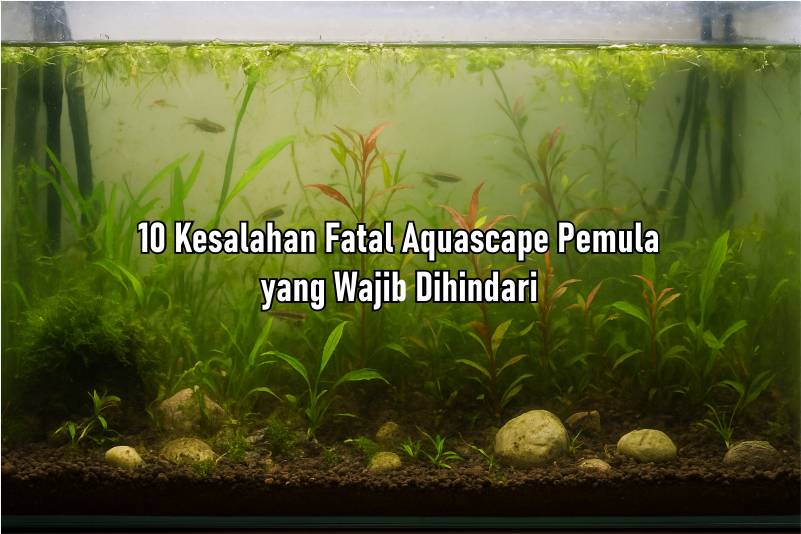10 Kesalahan Fatal Aquascape Pemula yang Wajib Dihindari