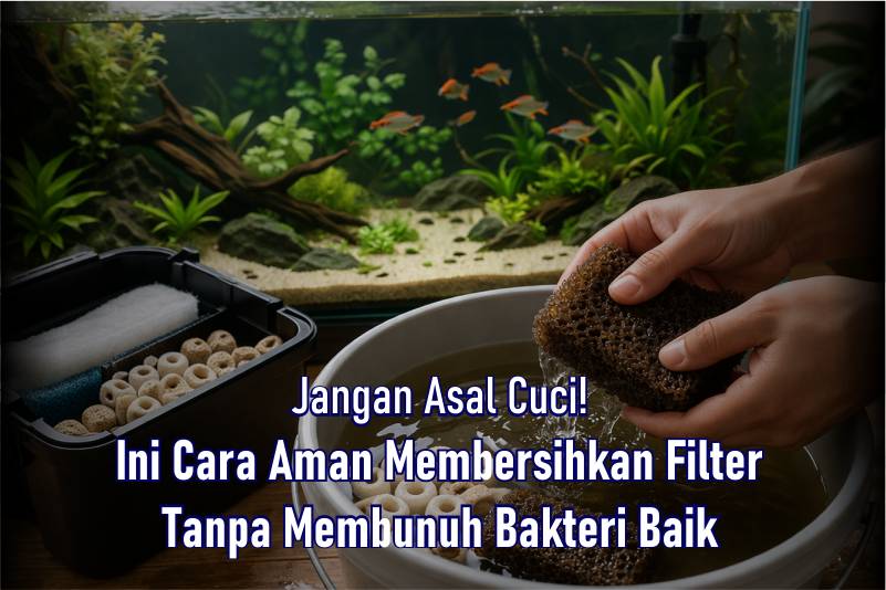 Jangan Asal Cuci! Ini Cara Aman Membersihkan Filter Tanpa Membunuh Bakteri Baik