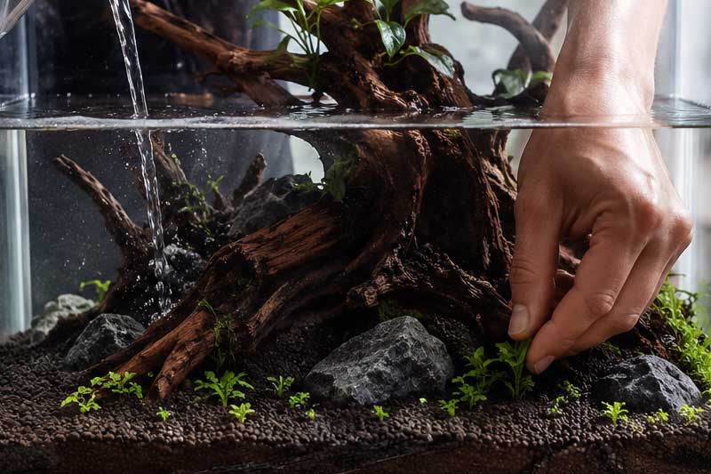 Langkah Awal Membuat Aquascape: Urutan Setup yang Benar untuk Pemula