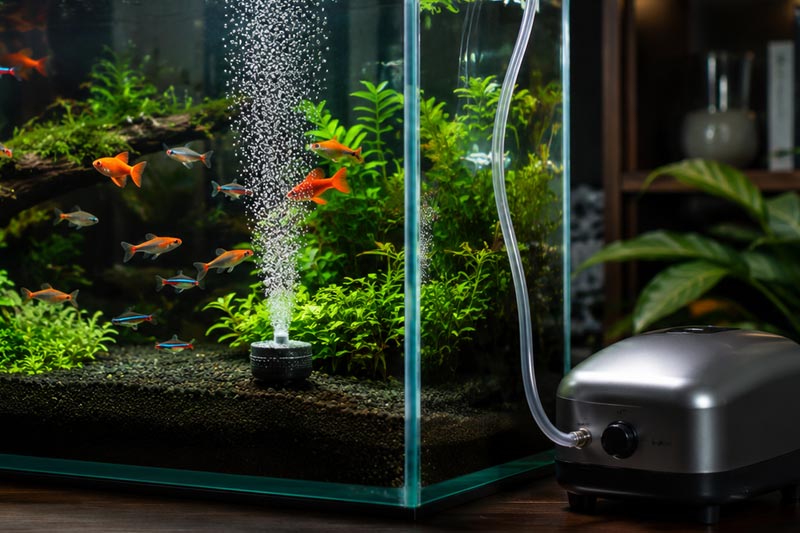 Aerator Aquarium: Panduan Memilih, Fungsi, Jenis & Rekomendasi Terbaik