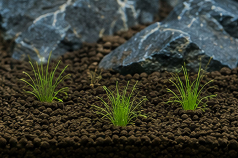 Cara Membuat Dwarf Hairgrass Cepat Menyebar