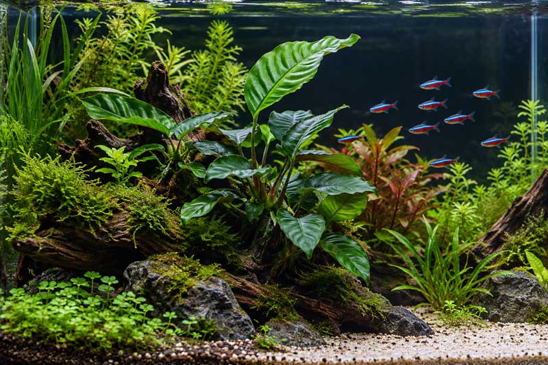 Anubias Coffeefolia: Ciri, Cara Tanam & Perawatan