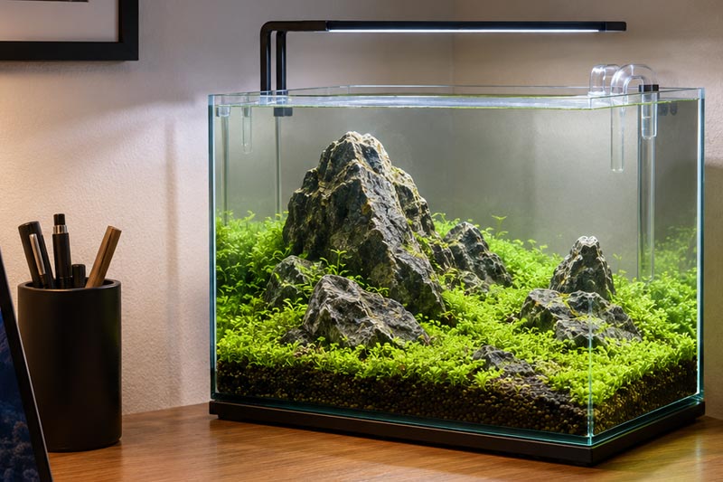 Aquascape Iwagumi Mini: Ide Layout untuk Aquarium Kecil
